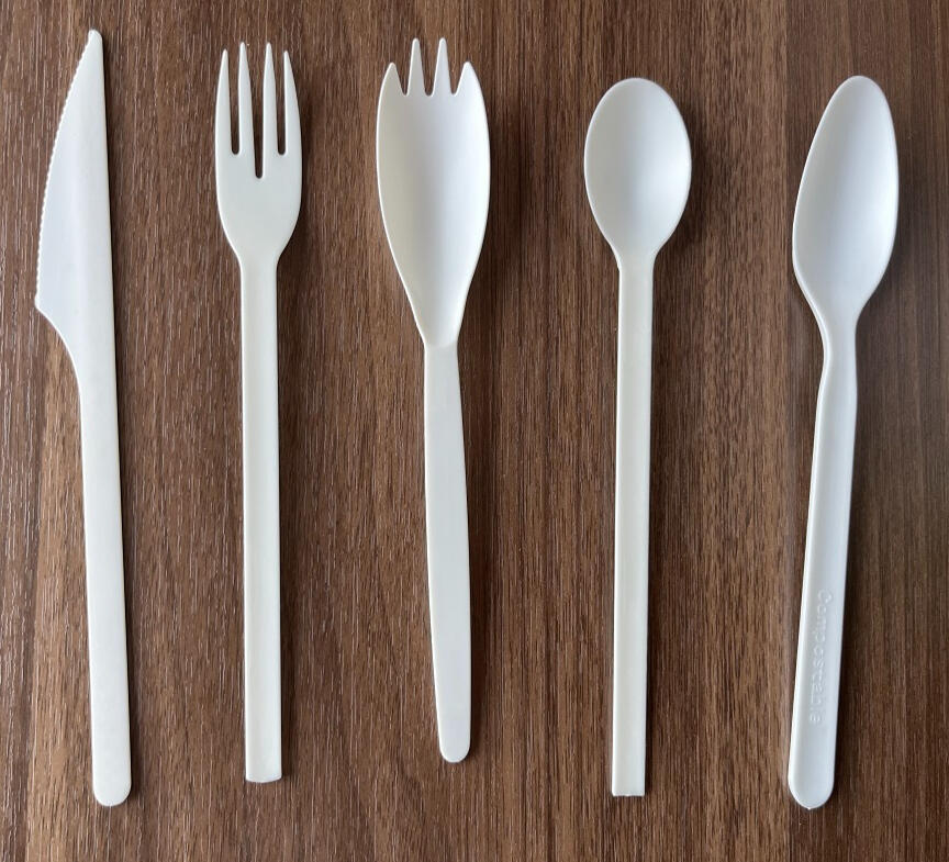 Bio cutlery utensils set